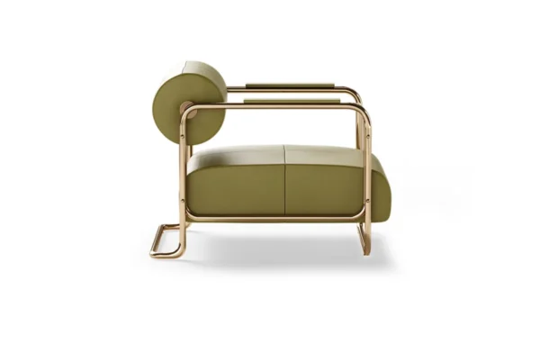 - <div>the holden armchair could not express better what the golden era is all about. Made by the noblest materials, such as the polished brass, these details give a refined look to this armchair. The holden armchair is the perfect mid-century element to have in any room. </div> - the holden armchair could not express better what the golden era is all about. Made by the noblest materials, such as the polished brass, these details give a refined look to this armchair. The holden armchair is the perfect mid-century element to have in any room.