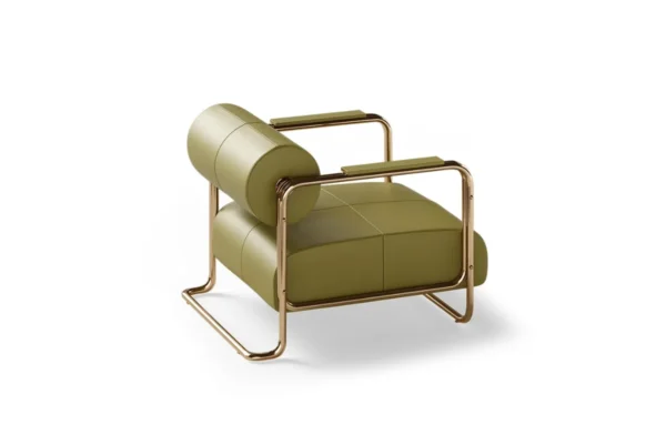 - <div>the holden armchair could not express better what the golden era is all about. Made by the noblest materials, such as the polished brass, these details give a refined look to this armchair. The holden armchair is the perfect mid-century element to have in any room. </div> - the holden armchair could not express better what the golden era is all about. Made by the noblest materials, such as the polished brass, these details give a refined look to this armchair. The holden armchair is the perfect mid-century element to have in any room.