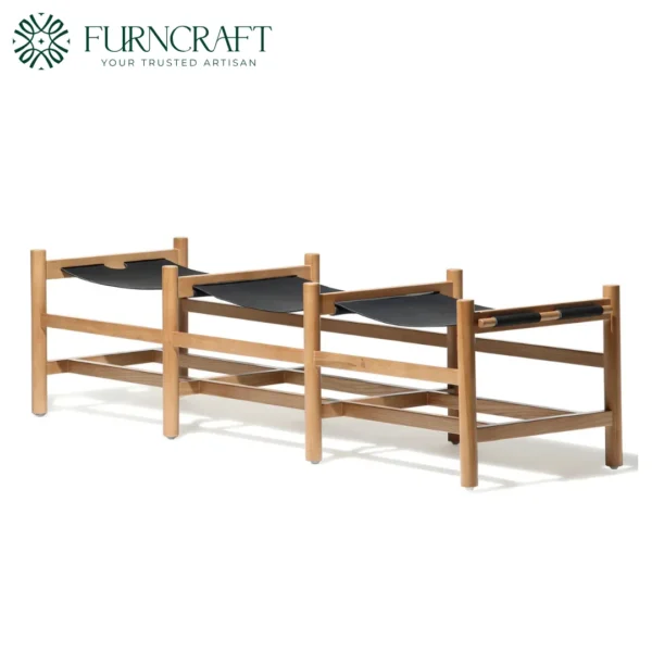 Melrose Bench Black
