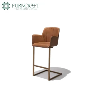Clive Counter Stool Natural Leather