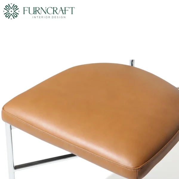 Yarra Dining Chair Auburn Leather