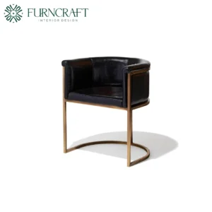 CHANNEL_LEATHER_DINING CHAIR_BLACK