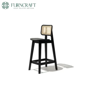 Domino Counter Stool Charcoal Black