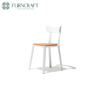 FURNCRAFT ID CADREA DINING CHAIR WHITE (1)