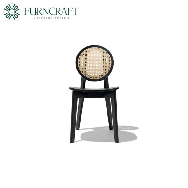 Cane 02 Dining Chair Black - Image 2