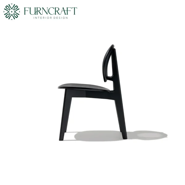 Cane 02 Dining Chair Black - Image 4