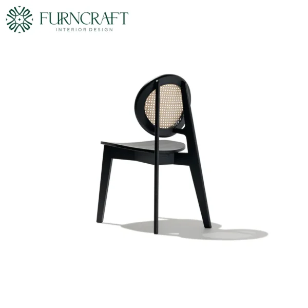 Cane 02 Dining Chair Black - Image 5