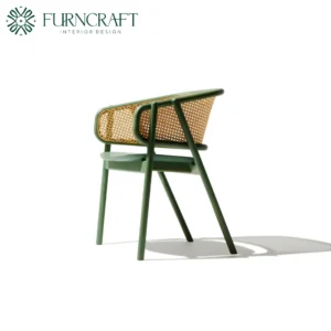 FURNCRAFT ID CANE ARMCHAIR CACTUSGREEN