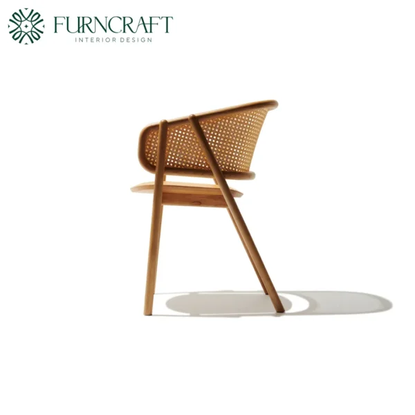 Cane Armchair Natural - Image 3