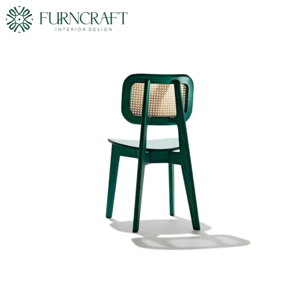 Furncraft Id Cane Dining Chair Green (5)