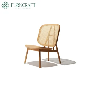 Cane Lounge Chair Natural