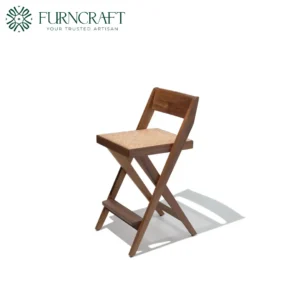 Compass Bar Stool Natural Rattan