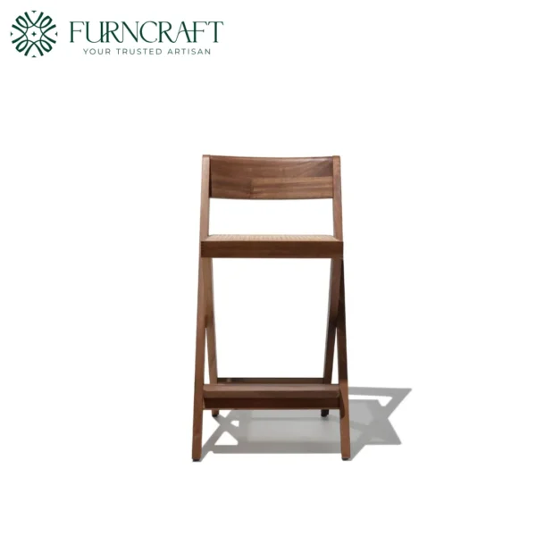 Compass Bar Stool Natural Rattan