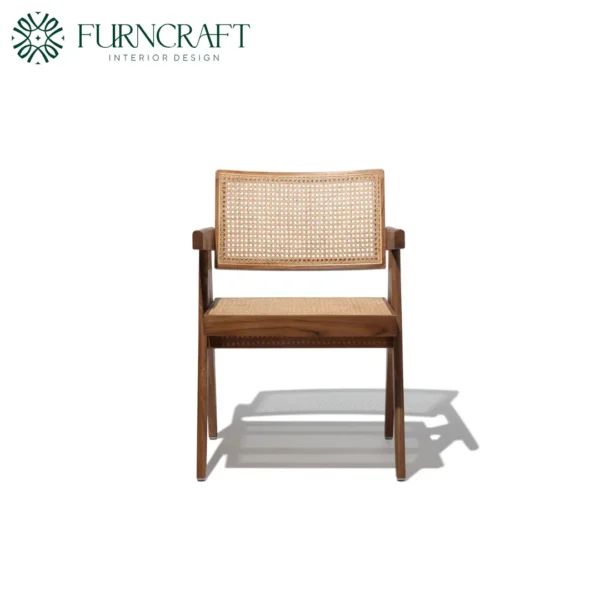 Compass Natural Cane Armchair - Image 2