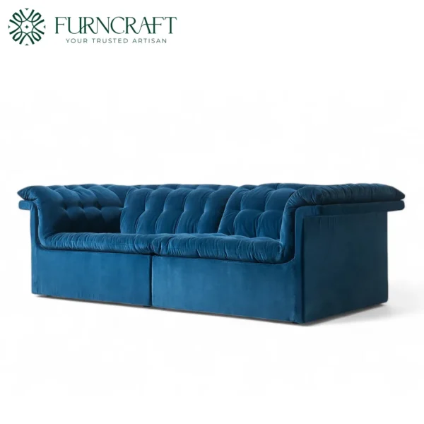 Furrow Sofa Conte Blue