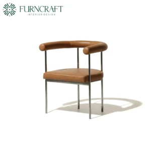 FURNCRAFT ID GRAFTON DINING CHAIR CAMEL LEATHER