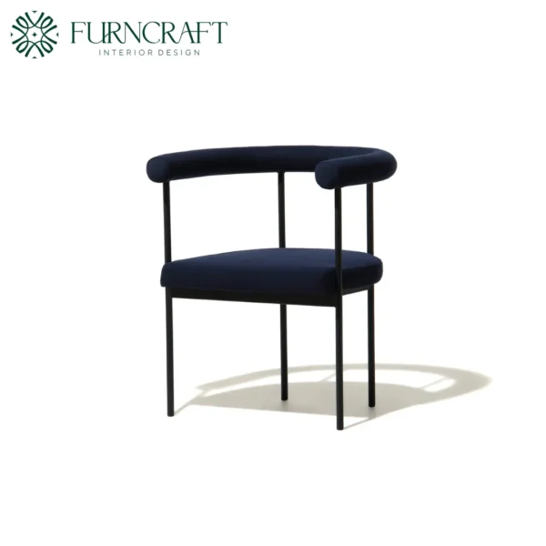 Furncraft Id Grafton Dining Chair Dark Blue