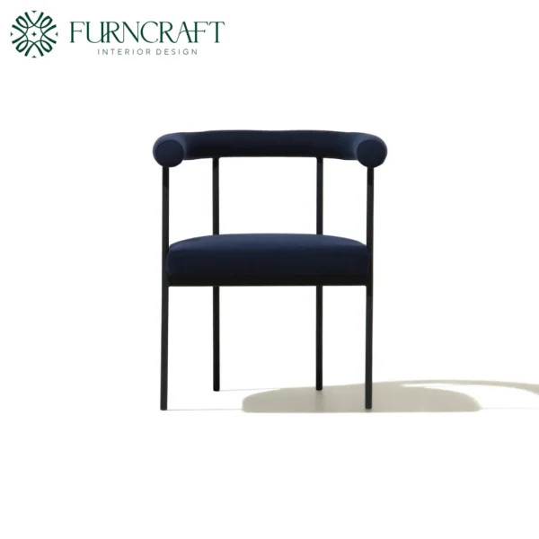 Grafton Dining Chair Dark Blue - Image 2