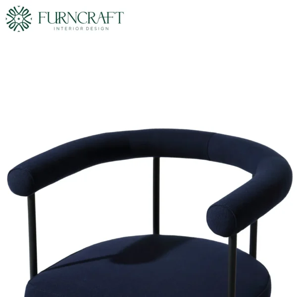 Grafton Dining Chair Dark Blue - Image 5