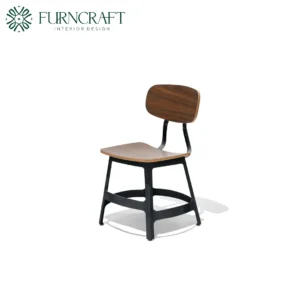 FURNCRAFT ID HABITUS DINING CHAIR BLACK (2)