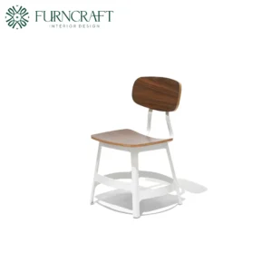 FURNCRAFT ID HABITUS DINING CHAIR WHITE (2)