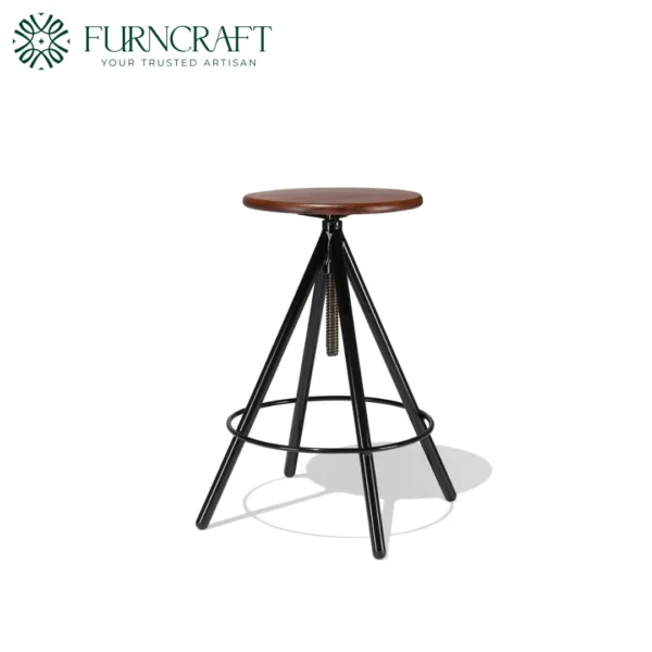 Helix Bar Stool Black