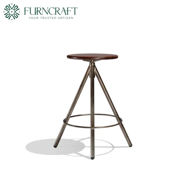 Helix Counter Stool Gunmetal