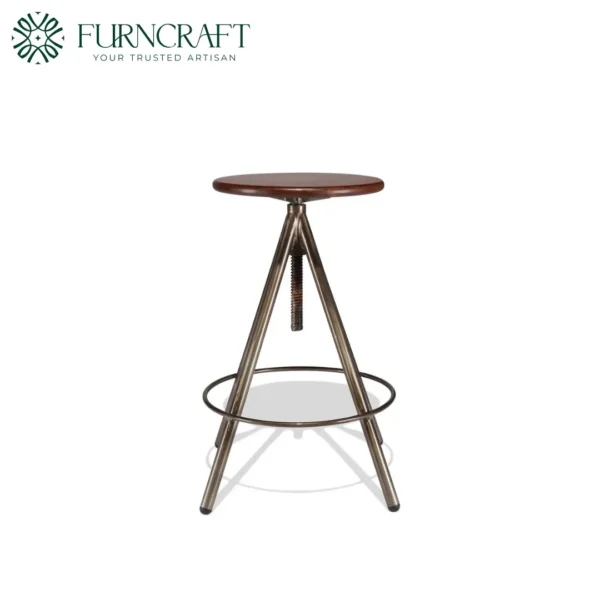 Helix Counter Stool Gunmetal