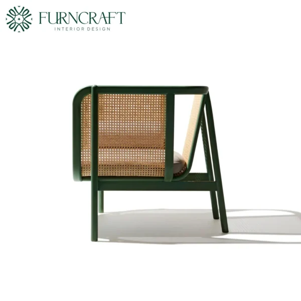 Furncraft Id Hem Cane Lounge Chair Cactus Green (1)