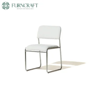 FURNCRAFT ID HEWEY DINING CHAIR BOUCLE (2)