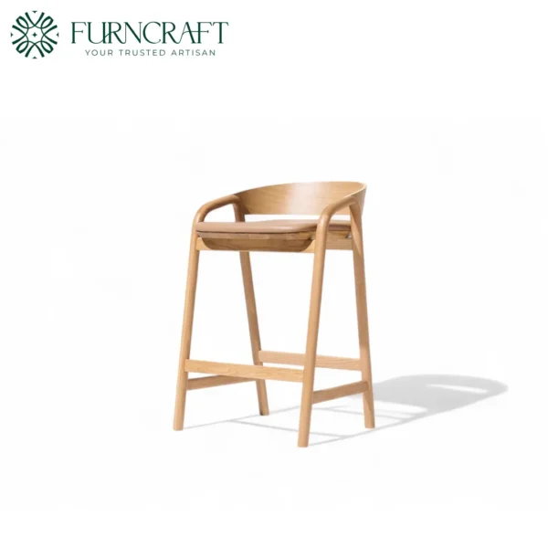 Inlay Counter Stool Alabama Pecan