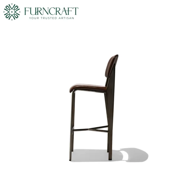 Jean Counter Stool Chestnut Leather