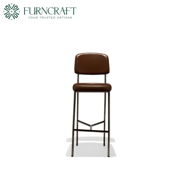 Jean Counter Stool Chestnut Leather