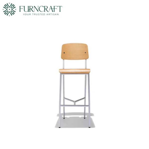 Jean Counter Stool Oak On White
