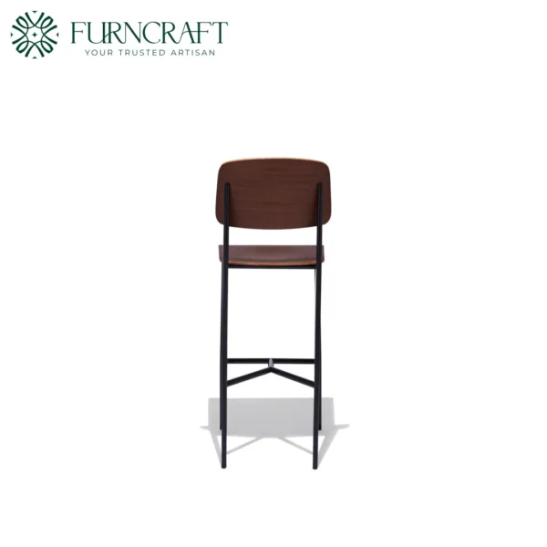 Jean Counter Stool Walnut On Black
