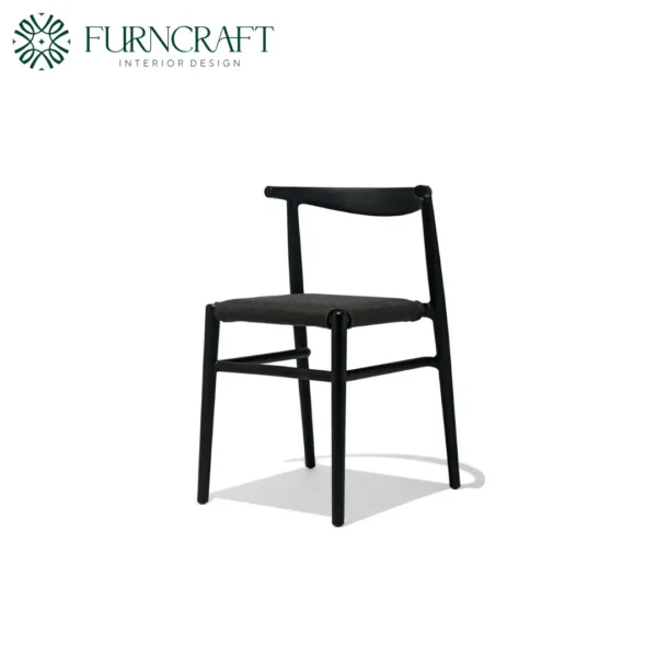 Furncraft Id Joi Twenty Outdoor Dining Chair Black (1)