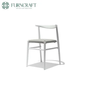 FURNCRAFT ID JOI TWENTY OUTDOOR DINING CHAIR WHITE (4)