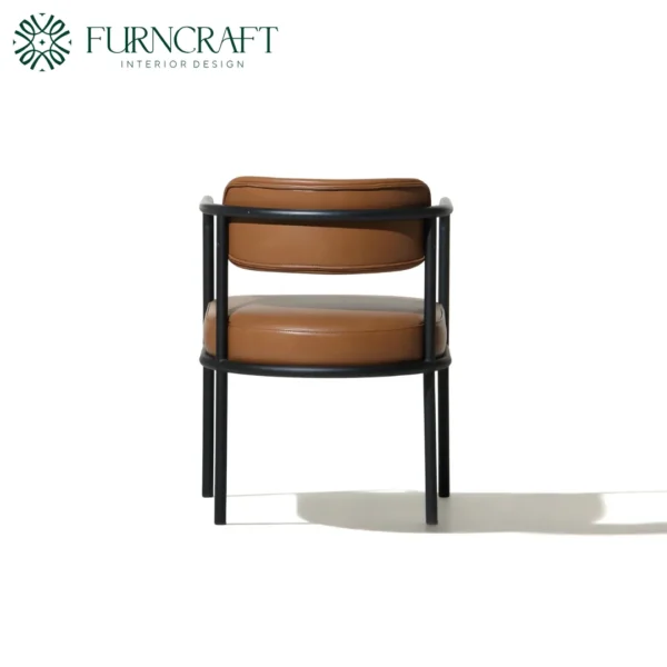 Furncraft Id Lisbon Dining Chair Light Brown Leather