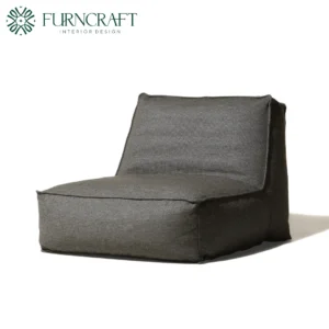 Looma Bean Bag Chair Taupe