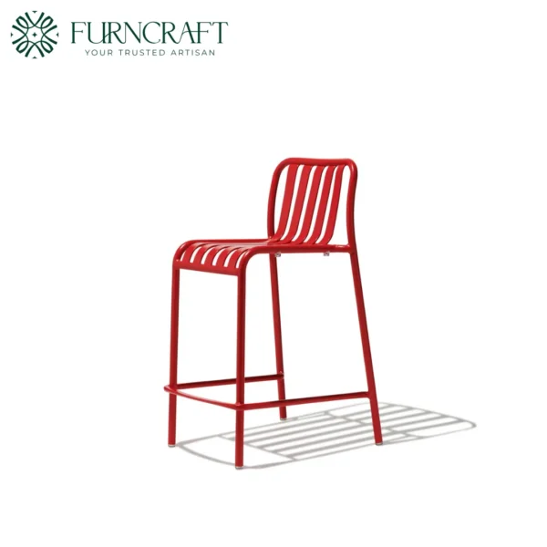 Lucy Bar Stool Ocean Red