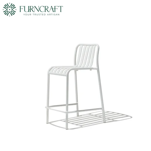Lucy Bar Stool Ocean White