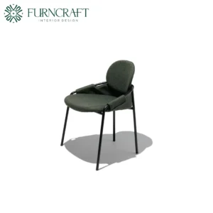 FURNCRAFT ID MACK DINING CHAIR DARK GREEN (4)