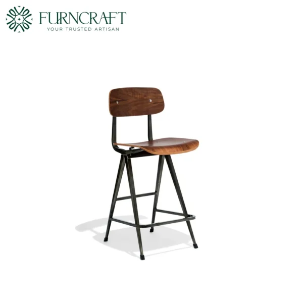 Madewell Counter Stool Gunmetal