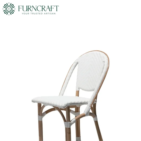 Monaco Chair Bar Stool White