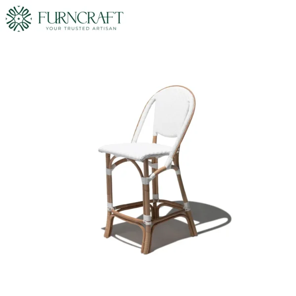 Monaco Chair Counter Stool White