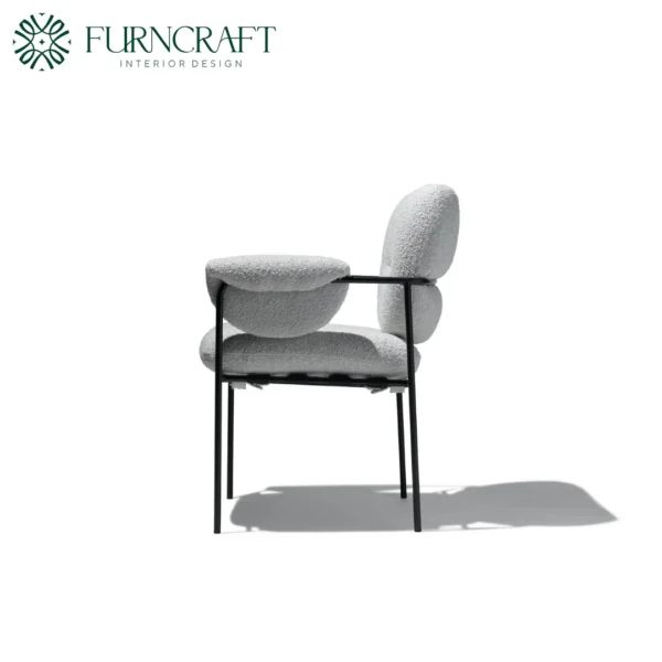 Nova Boucle Dining Chair - Image 3