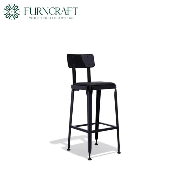 Octane Bar Stool Black