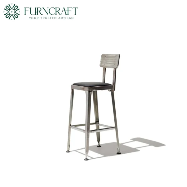 Octane Bar Stool Gunmetal