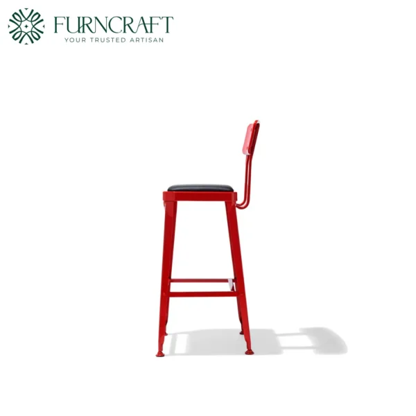 Octane Bar Stool Red