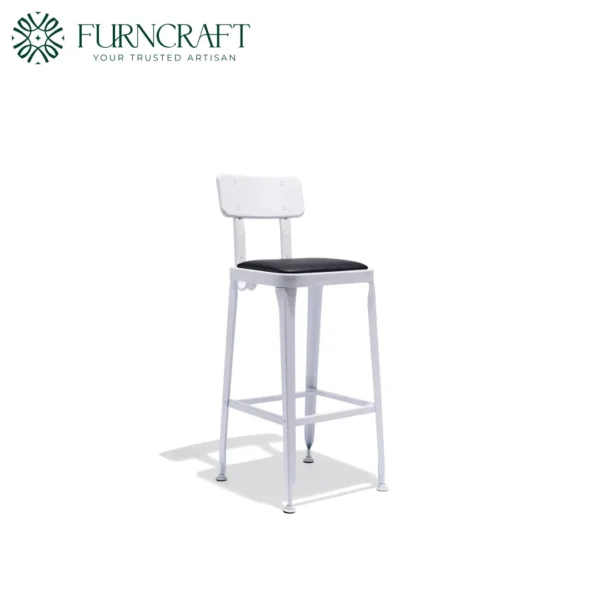 Octane Bar Stool White